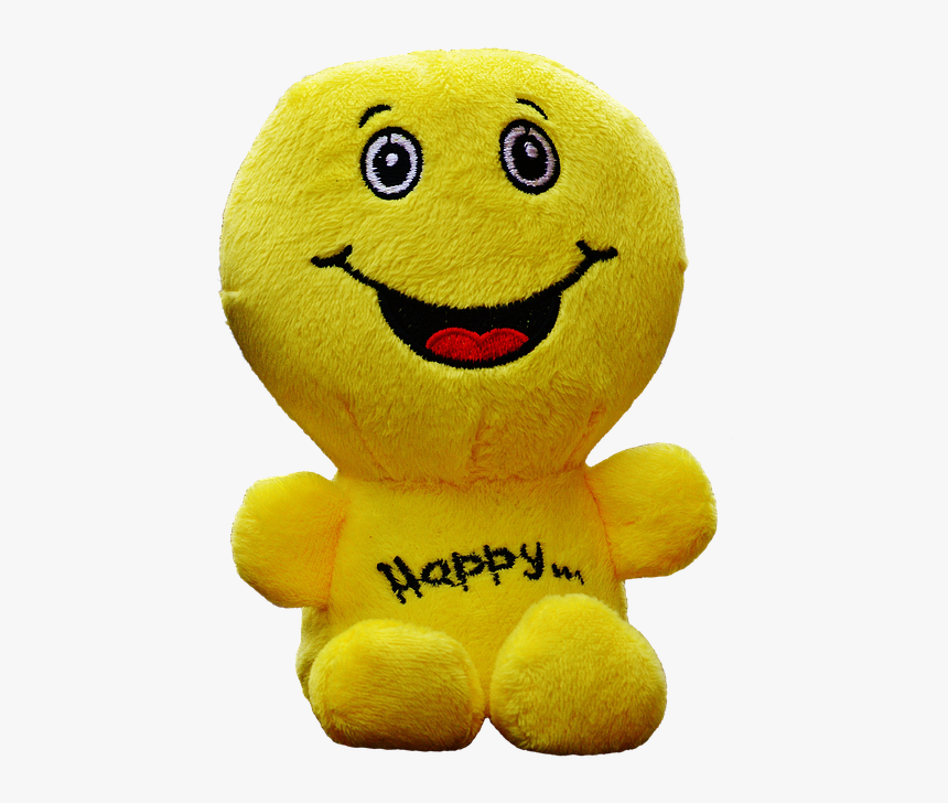 Smiley, Plush, Funny, Face, Cute, Emoticon, Yellow - Happy Keep On Smiling, HD Png Download, Free Download