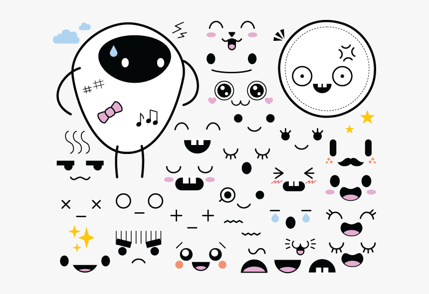 Cute Japanese Drawing Style, HD Png Download, Free Download