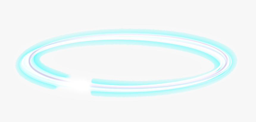 Blue Curved Line Png Element - Circle, Transparent Png, Free Download