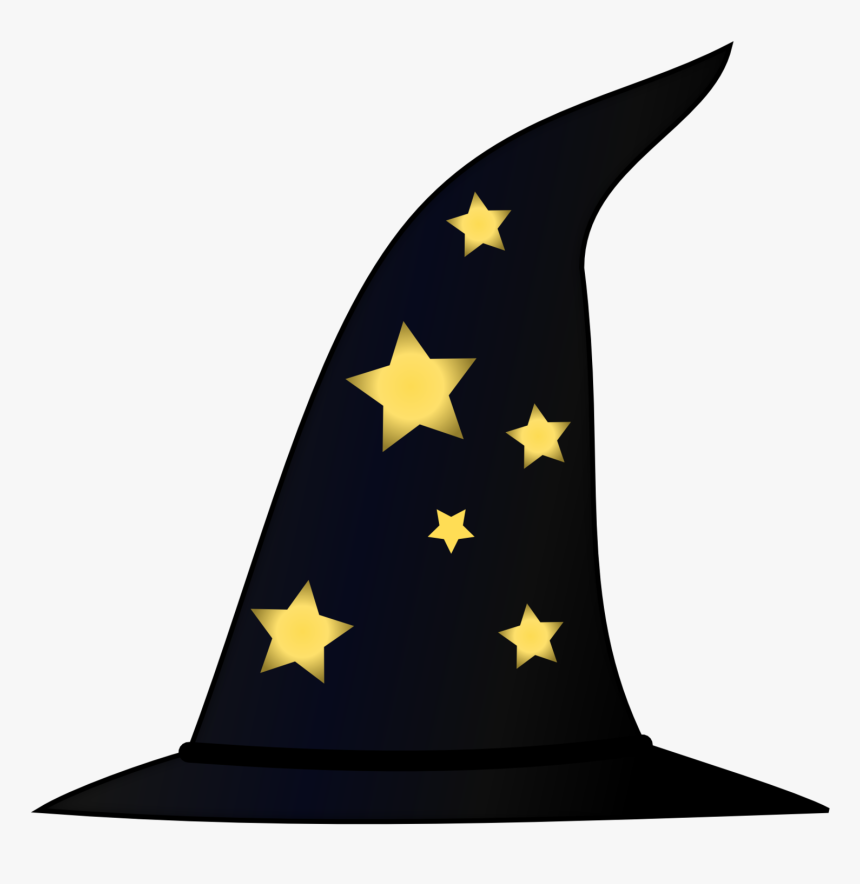 Magician Witch Hat Clip Art - Wizard Hat Transparent Background, HD Png Download, Free Download