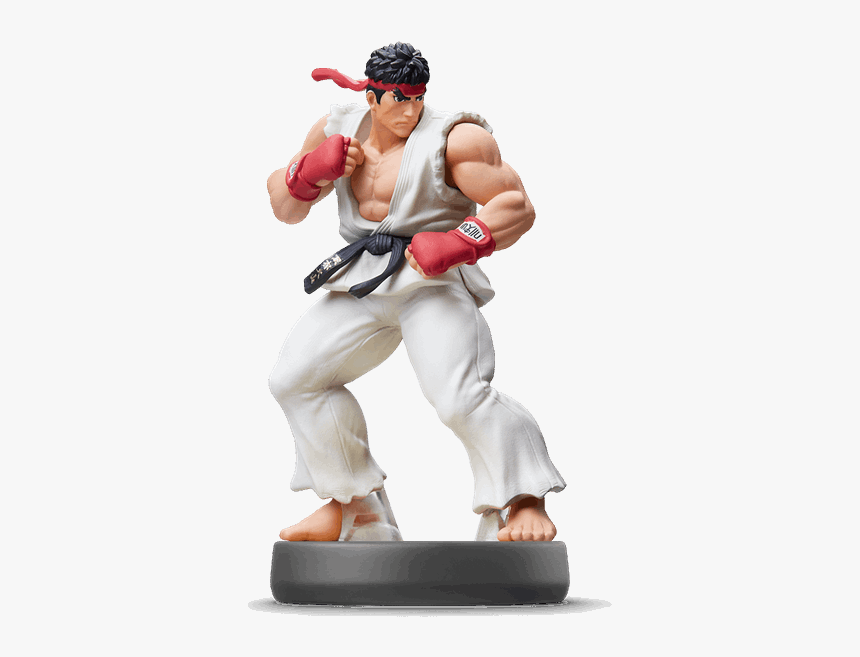 Super Smash Bros Wii U Ryu Amiibo, HD Png Download, Free Download