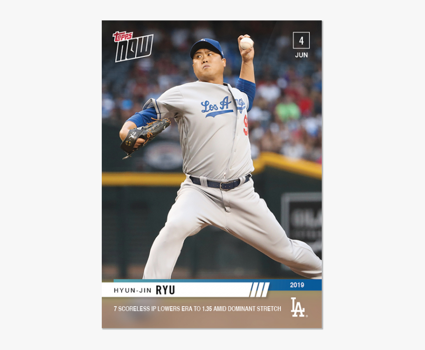 Hyun Jin Ryu - Los Angeles Dodgers, HD Png Download, Free Download