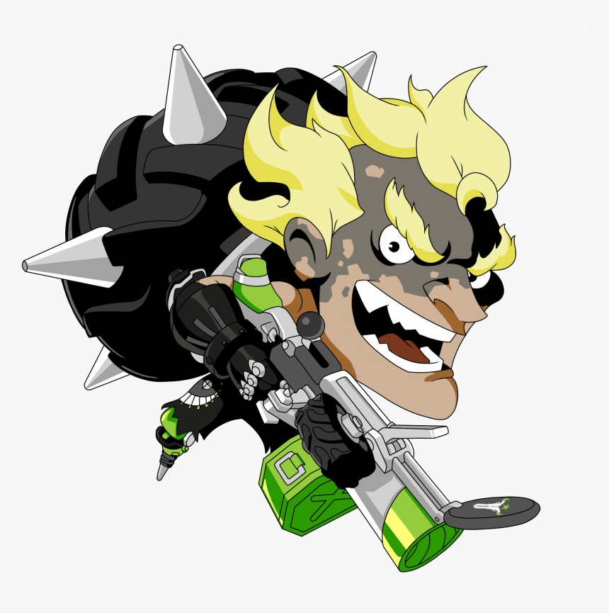 Overwatch Junkrat Cute Spray, HD Png Download, Free Download