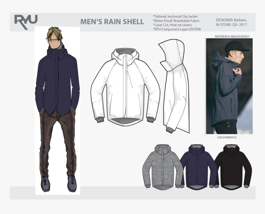 Ryu Outerwear 2017-04, HD Png Download, Free Download