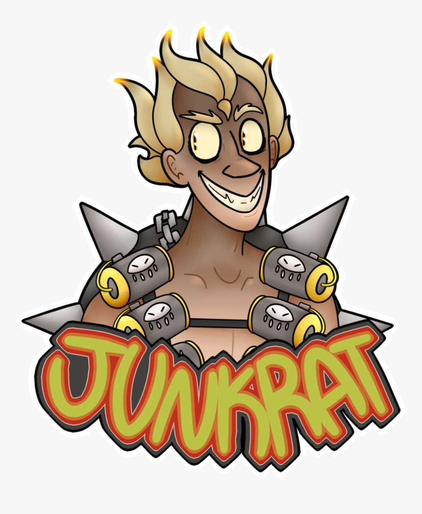 Junkrat Png Tumblr - Junkrat Art Png, Transparent Png, Free Download