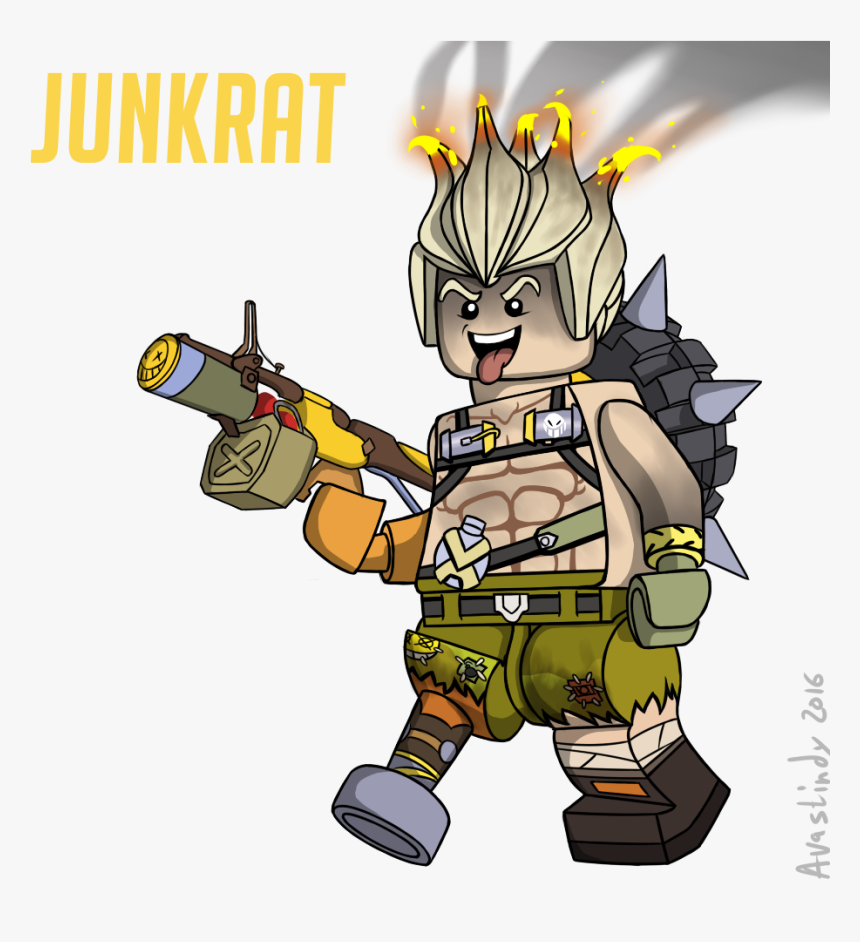 Roadhog And Junkrat Lego, HD Png Download, Free Download