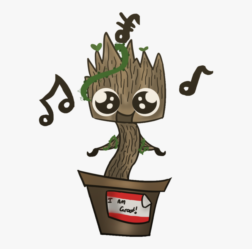 Baby Groot Png Image - Groot Logo Transparent, Png Download, Free Download