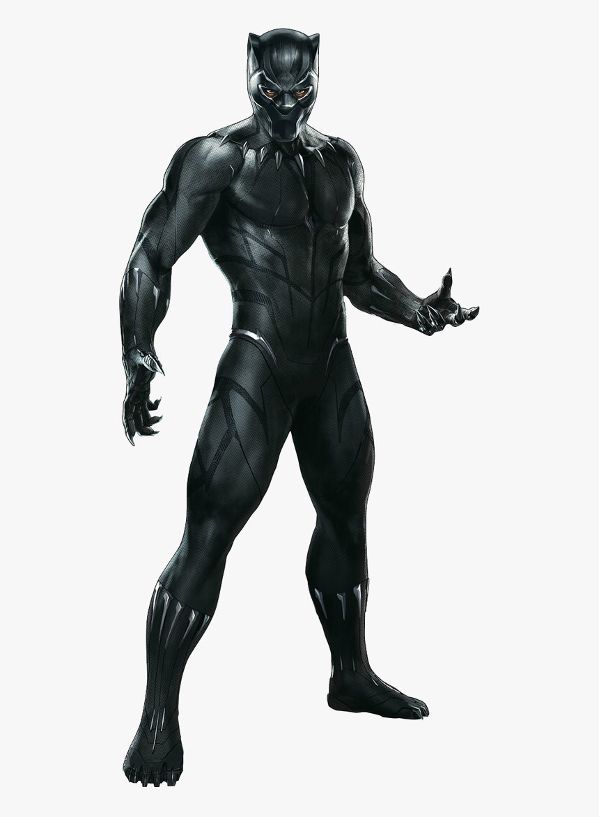 Black Panther Thanos Groot Youtube Thor - Black Panther Mcu Suit, HD Png Download, Free Download