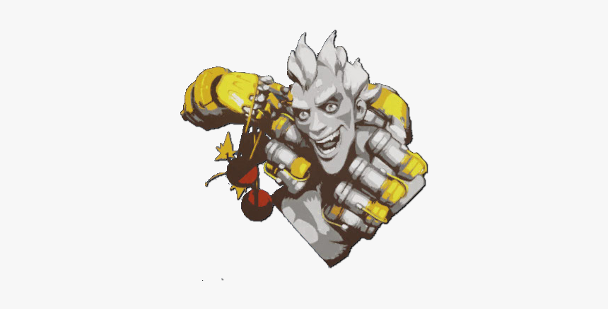 #junkrat #overwatch #main #freetoedit - Junkrat Spray, HD Png Download, Free Download