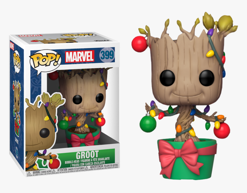 Funko Pop Groot Navidad, HD Png Download, Free Download