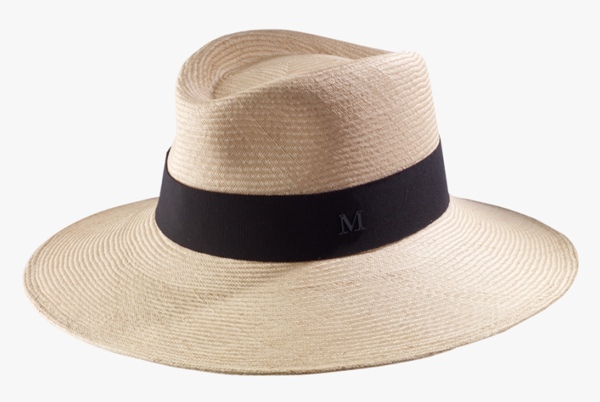 Maison Michel Straw Trilby Wide Edge Hat - Fedora, HD Png Download, Free Download