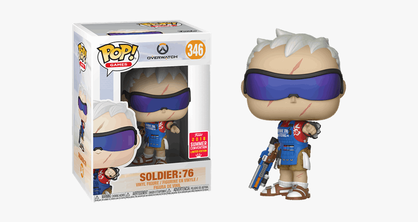 Overwatch Soldier 76 Funko Pop, HD Png Download, Free Download