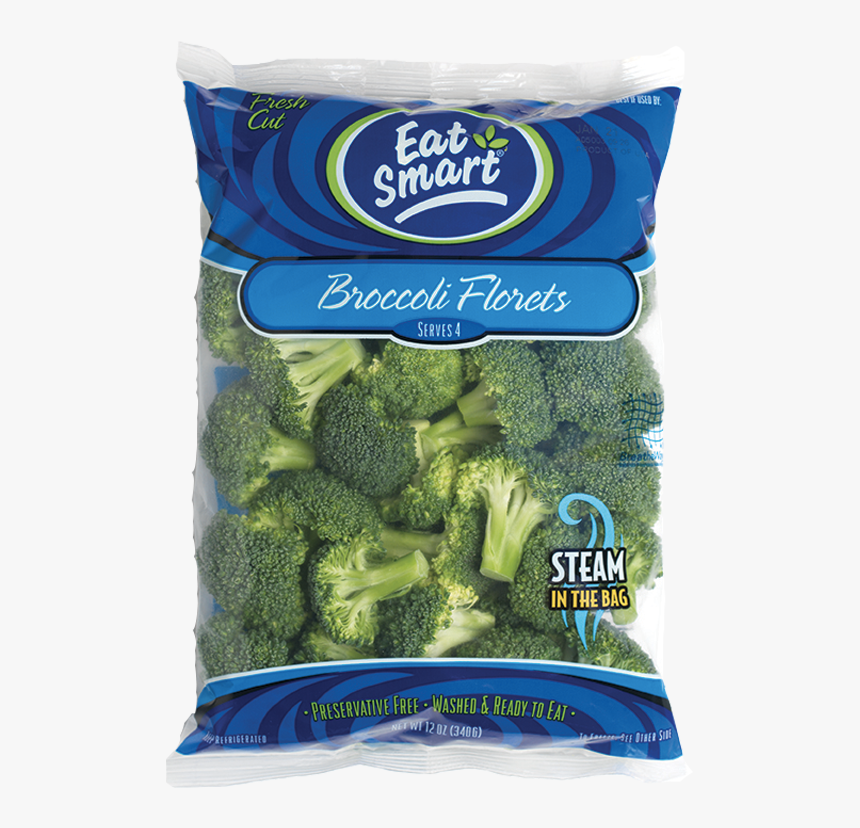 Broccoli Florets Bag - Steam In Bag Broccoli, HD Png Download, Free Download