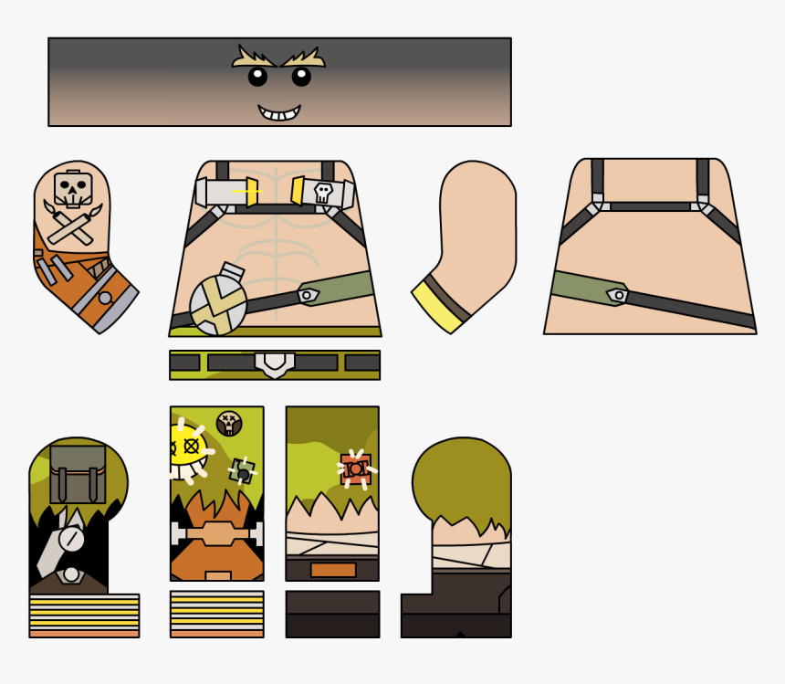 Lego Junkrat Decal - Lego, HD Png Download, Free Download