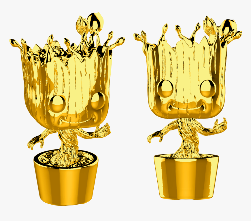 This Alt Value Should Not Be Empty If You Assign Primary - Groot Gold Funko Pop, HD Png Download, Free Download