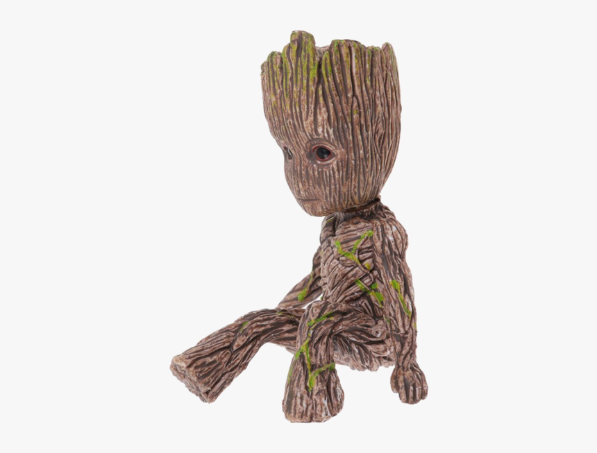 Groot Png Sitting, Transparent Png, Free Download
