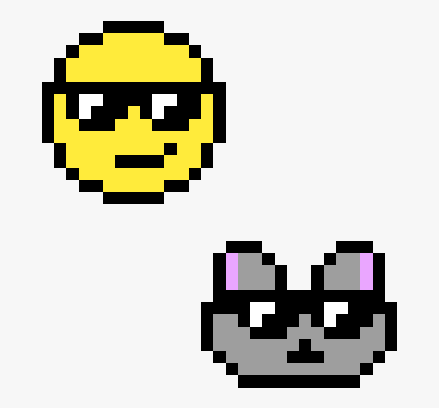 Pixel Art Emoji , Png Download - Pixel Art, Transparent Png, Free Download