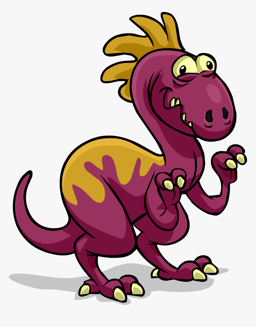 Penguin Club Dinosaurs Clipart , Png Download - Club Penguin Velociraptor, Transparent Png, Free Download