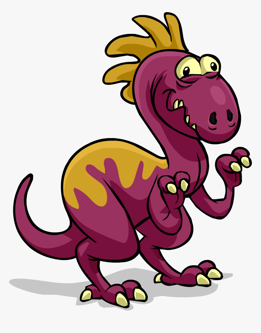 Penguin Club Dinosaurs Clipart , Png Download - Club Penguin Velociraptor,  Transparent Png - kindpng