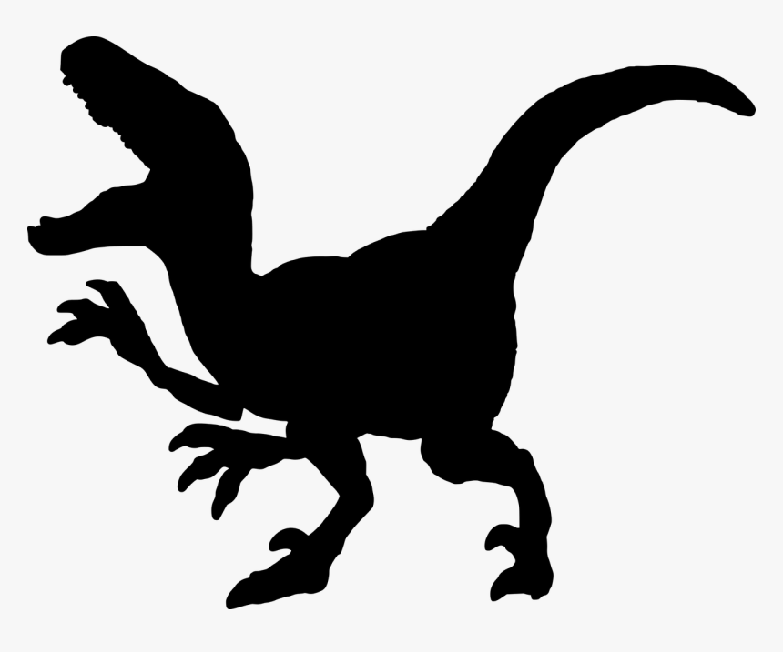 Velociraptor Silhouette, HD Png Download, Free Download