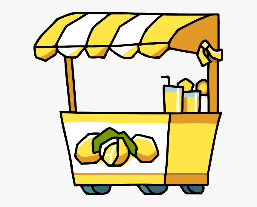 Lemonade Stand - Lemonade Stand Clipart Transparent, HD Png Download -  kindpng