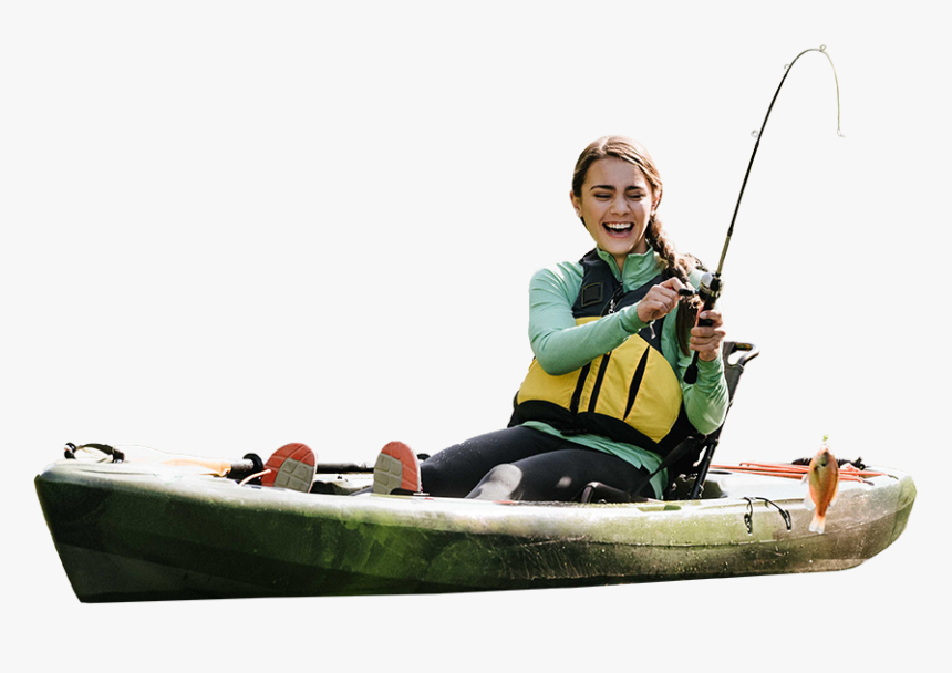 Zebco Kayak Fishing - Sea Kayak, HD Png Download, Free Download