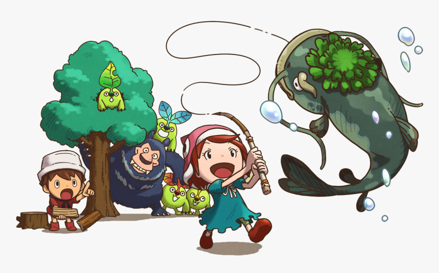 Fishing - Fantasy Life Art Png, Transparent Png, Free Download