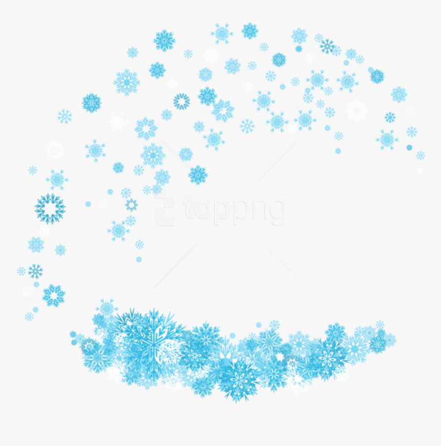 Free Png Winter Decoration Snowflakes Png - Winter Decorations Clip Art, Transparent Png, Free Download