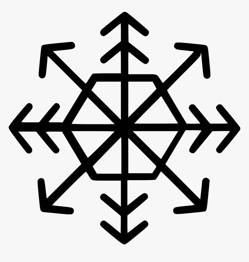 Snow Flake - Boat Steering Wheel Icon, HD Png Download, Free Download