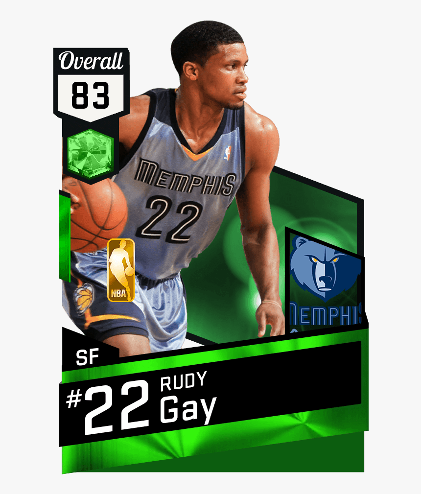 Transparent Rudy Gay Png - Lebron James Nba 2k17, Png Download, Free Download