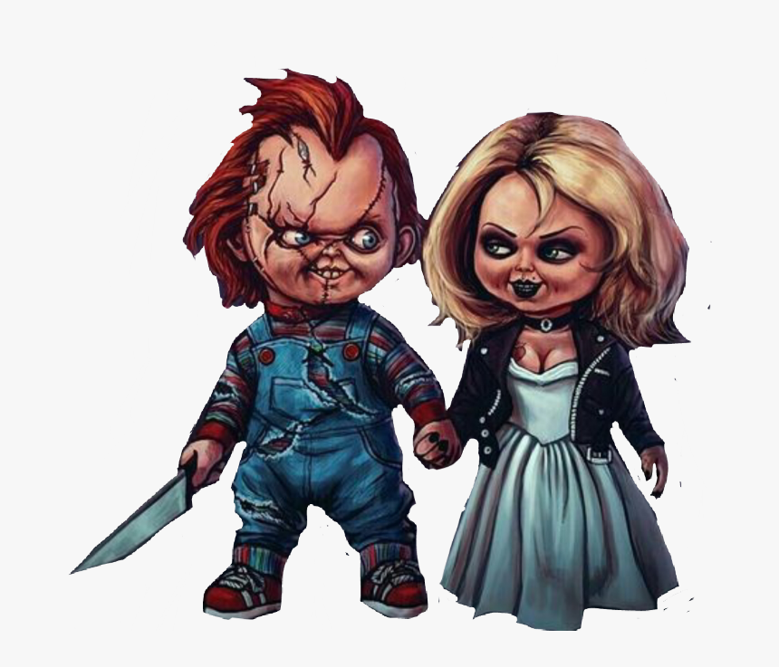 Transparent Chucky Clipart - Chucky And Tiffany Cartoon, HD Png Download, Free Download