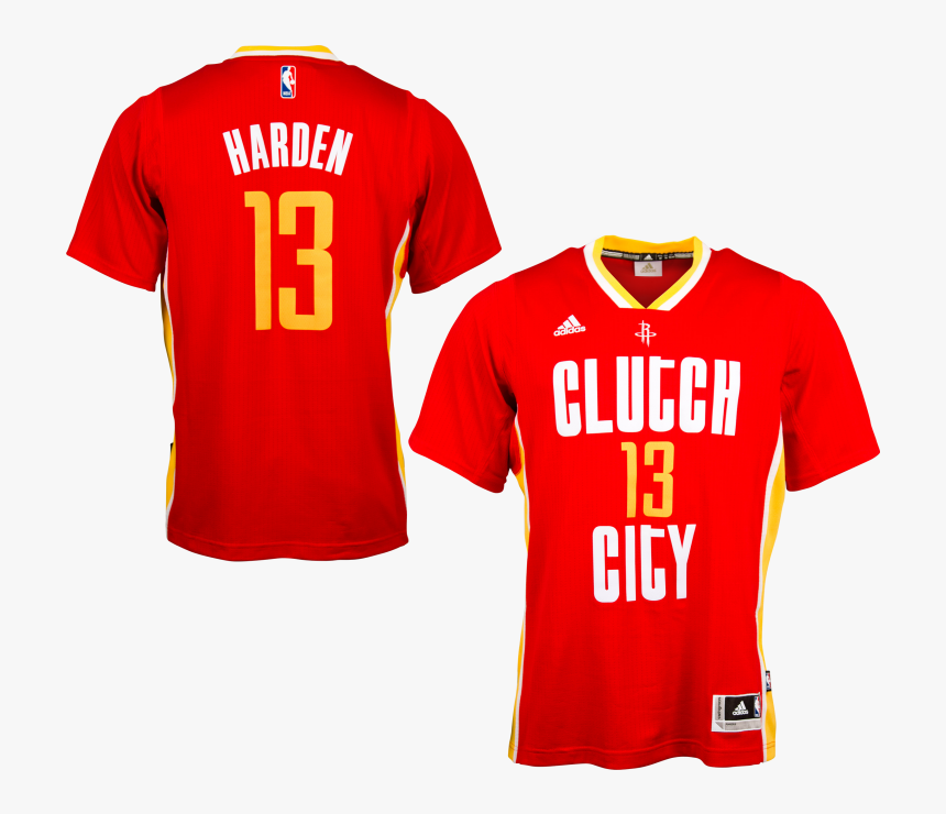 Adidas Houston Rockets James Harden "clutch City - Active Shirt, HD Png Download, Free Download