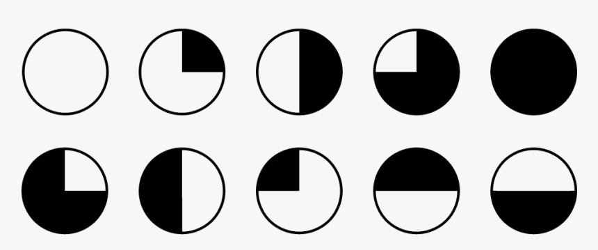 Harvey Balls Powerpoint - Harvey Balls Google Docs, HD Png Download, Free Download