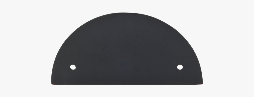 566 Half Circle Back Plate-flat Black - Beanie, HD Png Download, Free Download