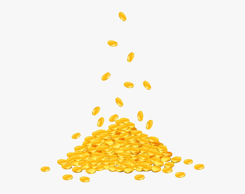 gold coins falling gif