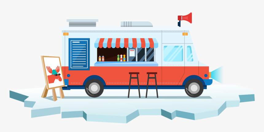 Transparent Food Truck Png - Food Truck, Png Download, Free Download