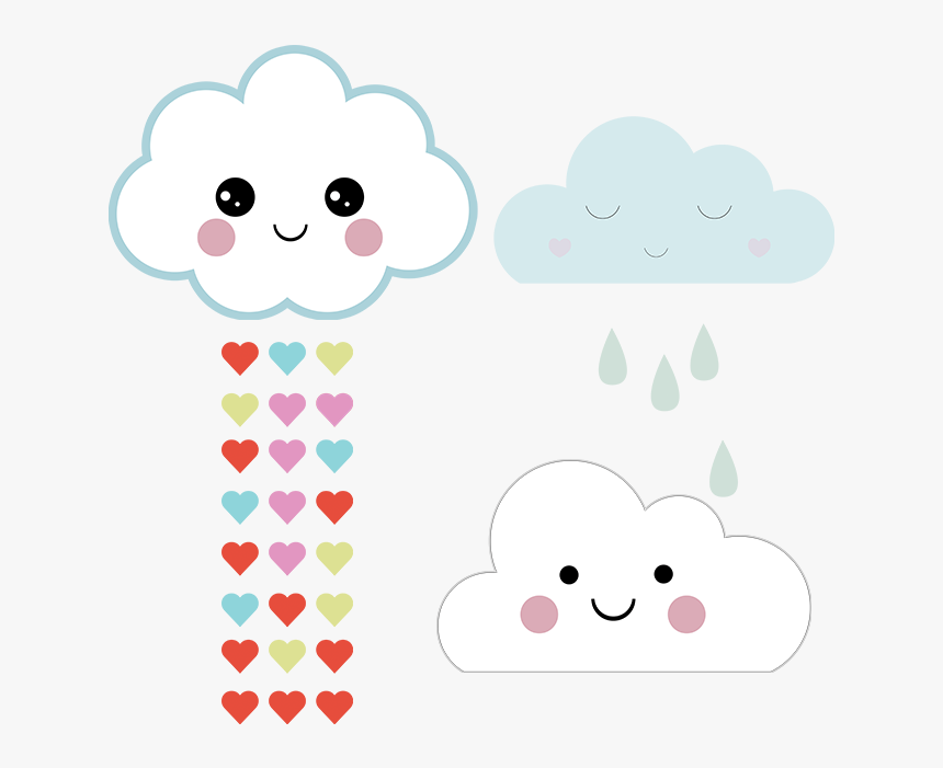 Transparent Cute Raindrop Clipart - Cartoon, HD Png Download, Free Download
