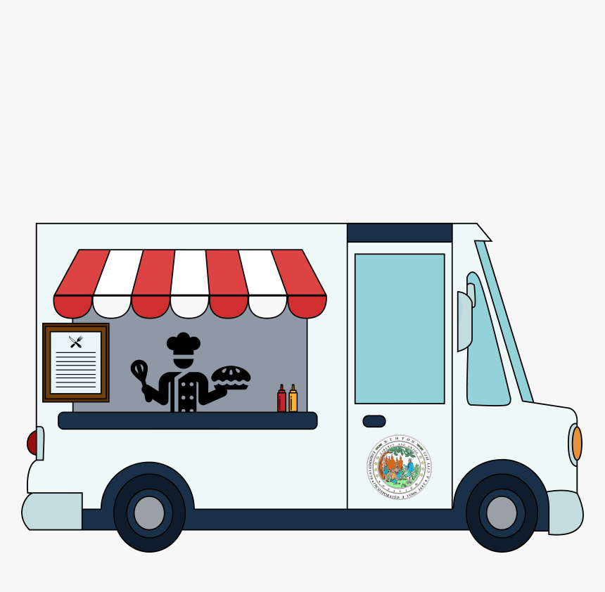 Draw A Food Truck Step, HD Png Download, Free Download