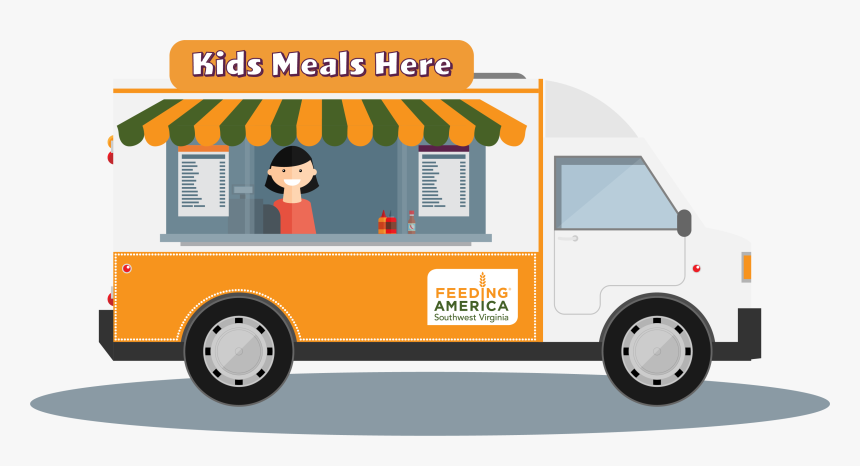 Cartoon Food Truck Png, Transparent Png, Free Download