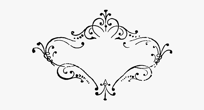 Scroll Ornament Clip Art - Alpona Design For Banner, HD Png Download, Free Download