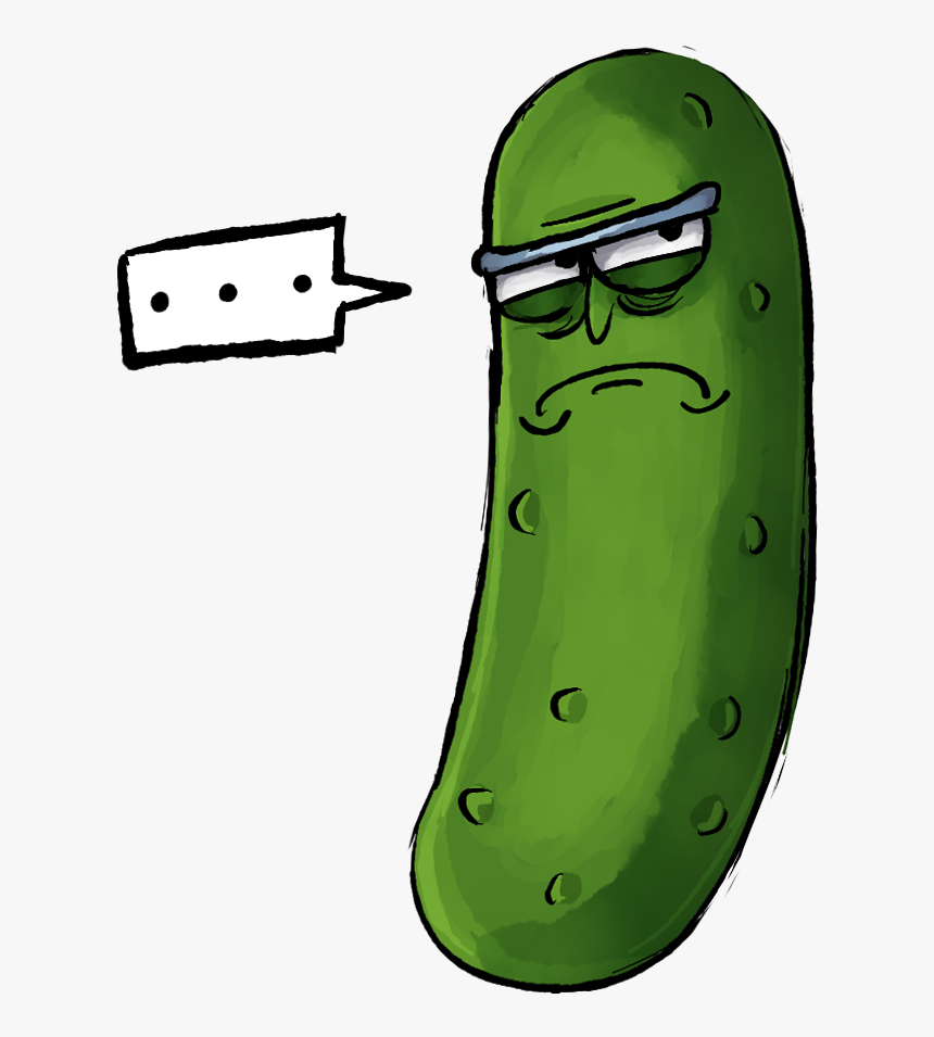 Oh Man I Hate Pickles So Much - Cartoon, HD Png Download, Free Download