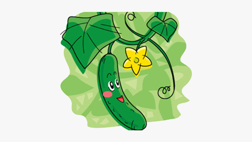 Vegetable Cucumber Cartoon Illustration Hq Image Free - Cucumber, HD Png Download, Free Download