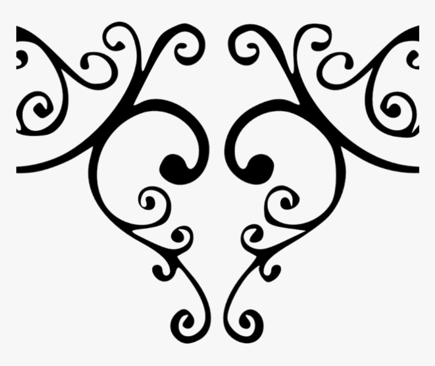 Fancy Lines Flourishes Clipart Underlines Clip Art - Fancy Lines Clip Art, HD Png Download, Free Download