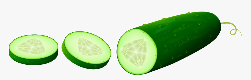 Cucumber Clipart Veg - Cucumber, HD Png Download, Free Download