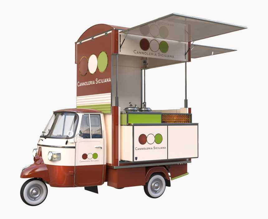 Food Truck Psta Ape Piaggio, HD Png Download, Free Download