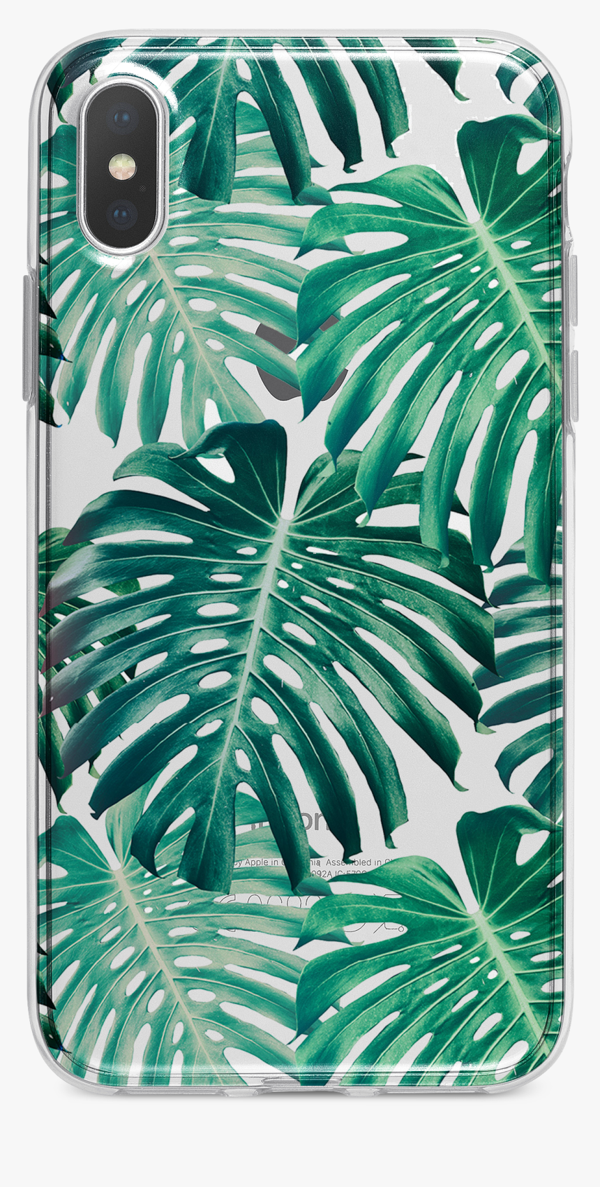 Palm Leaves Tropical Clear Tpu Case Cover For Iphone - Nice Backgrounds Tropical, HD Png Download, Free Download
