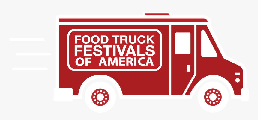 Ftfa Logo On Truck White Outline-01 - Food Truck Festivals Of New England, HD Png Download, Free Download