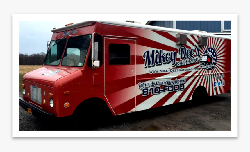 Mikey Dee"s Food Truck Buffalo - Food Truck, HD Png Download, Free Download