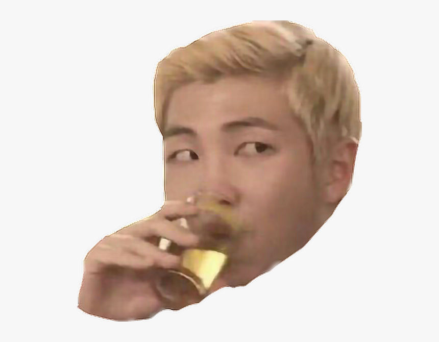 Remixit Rapmonster Bts Meme Face Rm Namjoon Kpop - Bts Meme Face Png, Transparent Png, Free Download