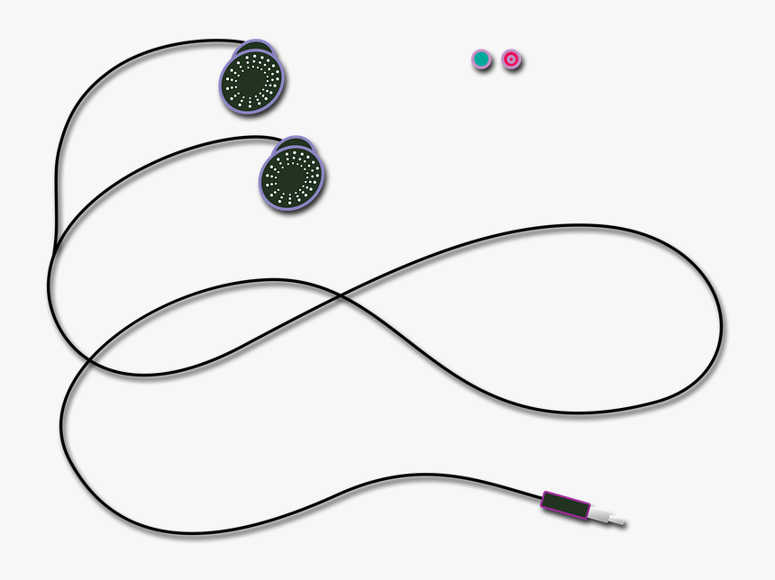 Ear Phone Png - Headphones With Phone Png, Transparent Png, Free Download